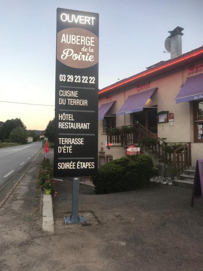 Logis Auberge De La Poirie Tendon Eksteriør bilde